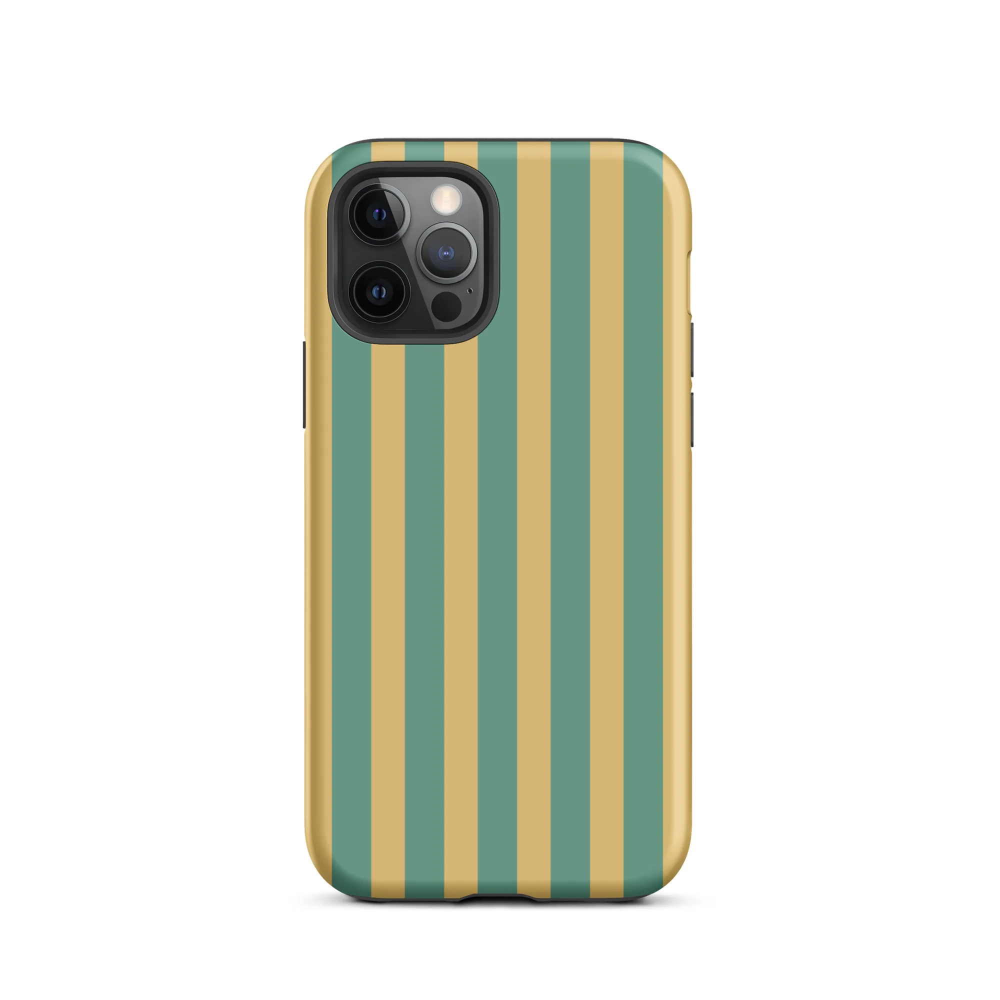 Stripe iPhone® Case - Mint, Yellow - Image 6