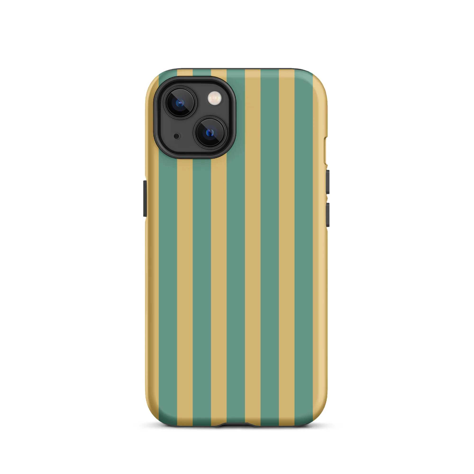 Stripe iPhone® Case - Mint, Yellow - Image 9