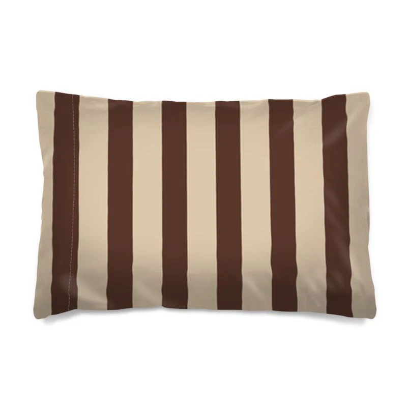 Stripe Pillowcase - Cappuccino - Image 2