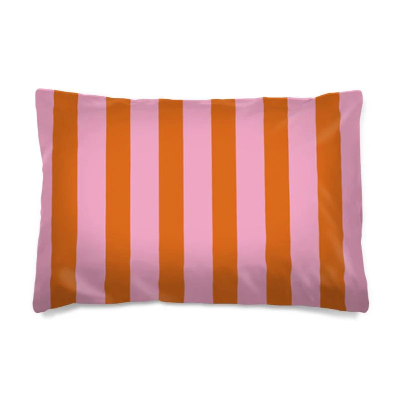 Stripe Pillowcase - Fuchsia