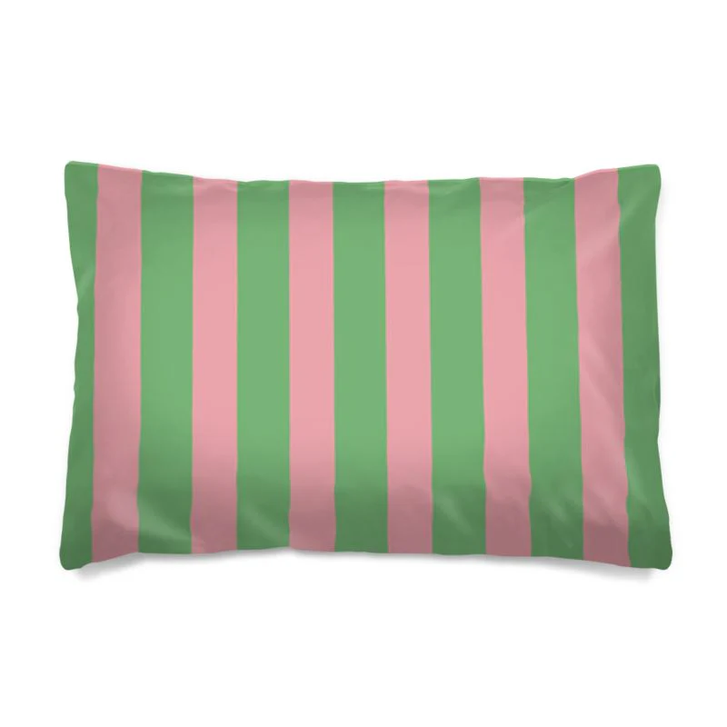 Stripe Pillowcase - Mint Candy