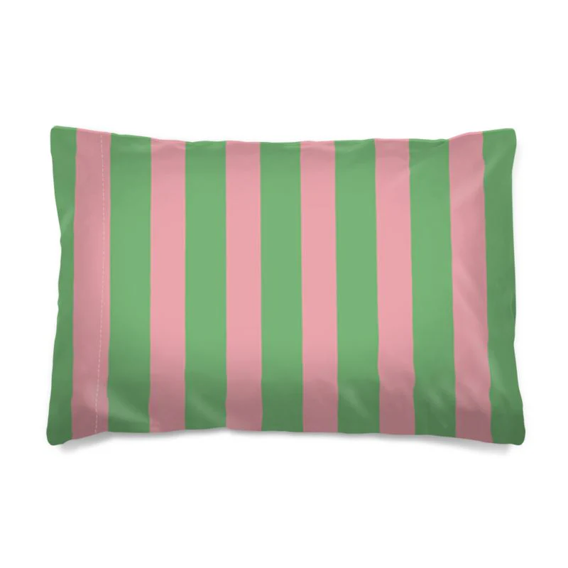 Stripe Pillowcase - Mint Candy - Image 2