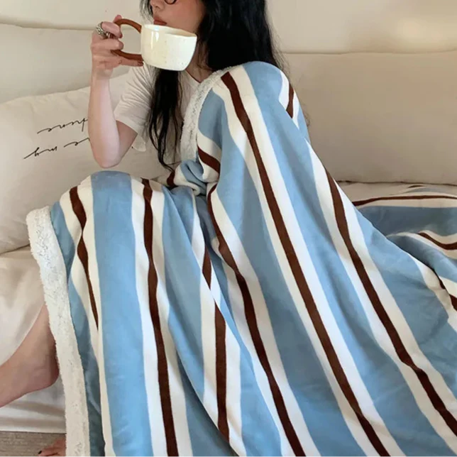 Stripe Sofa Throw