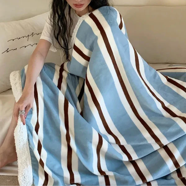 Stripe Sofa Throw - Image 5