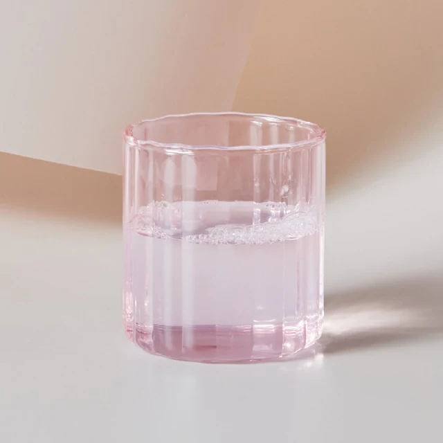 Striped Glass Cups - 6 Colours - Image 14