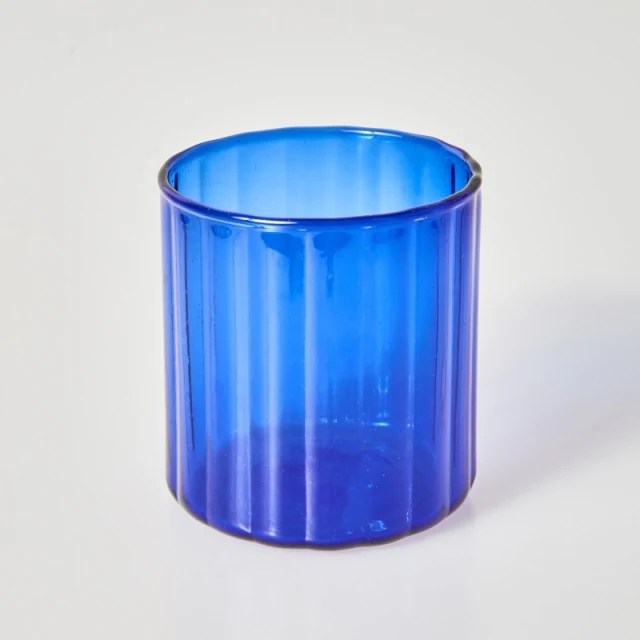 Striped Glass Cups - 6 Colours - Image 17