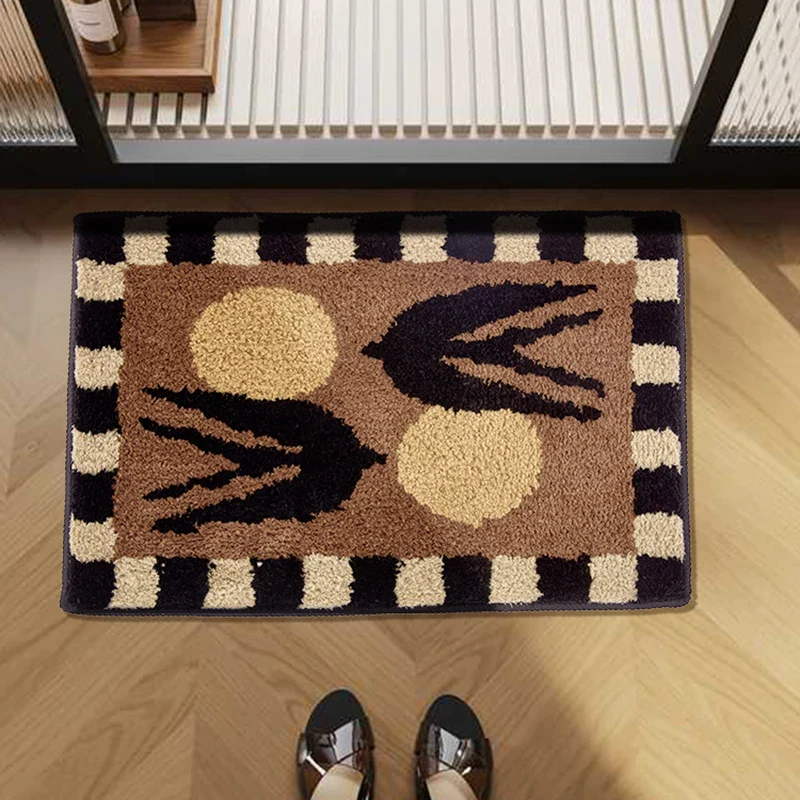 Swallowtail Fluffy Bath Mat - Image 2
