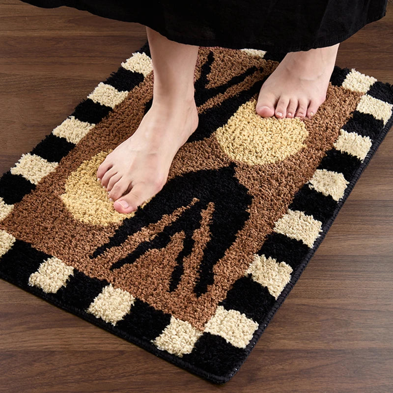 Swallowtail Fluffy Bath Mat - Image 4