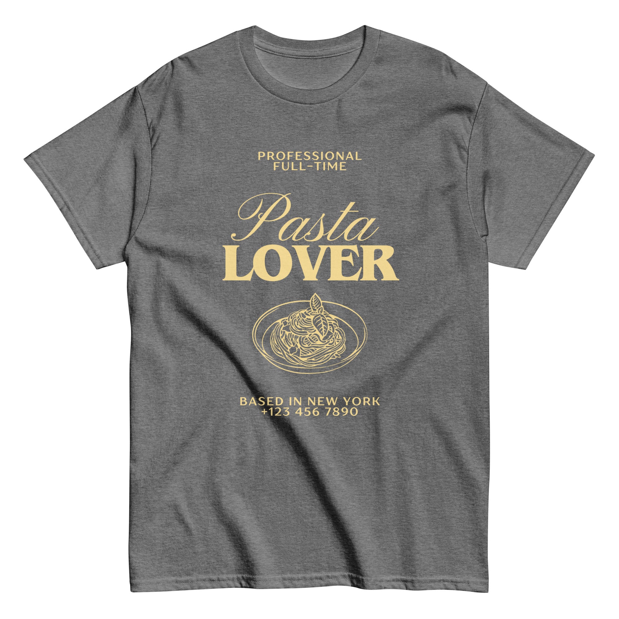 The Pasta Lover T-shirt Dark - Image 8