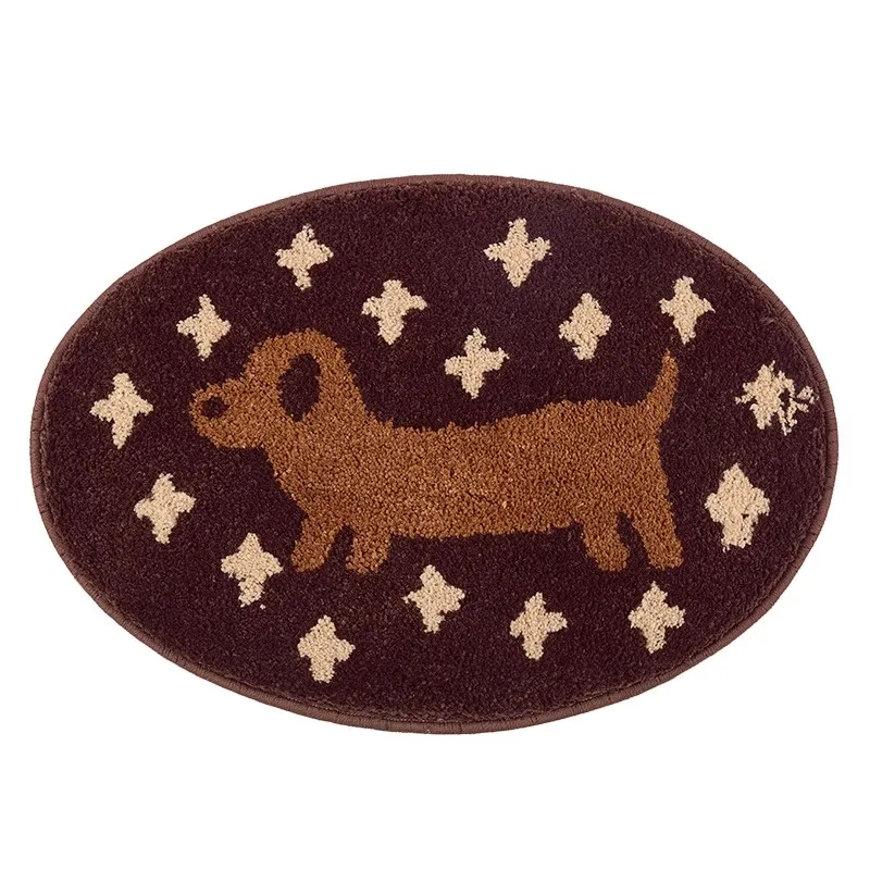 Tufted Dachshund Bathroom Mat - Image 11