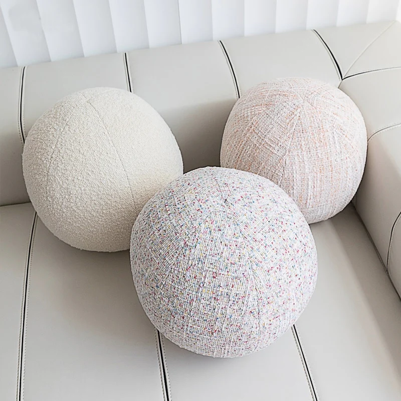 Tweed Globe Cushion