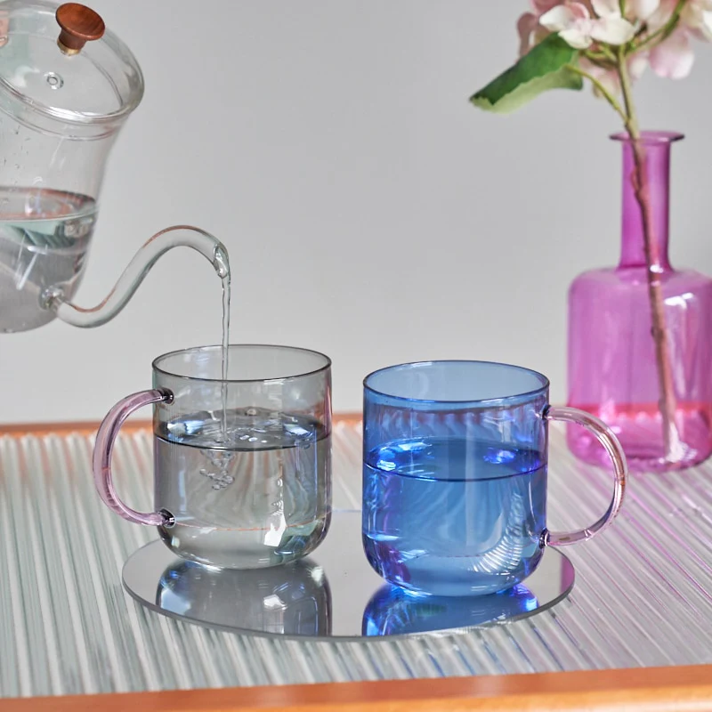 TWIN TWO-TONE GLASS CUP - Image 3