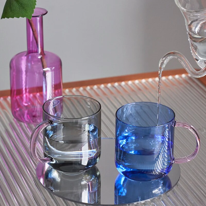 TWIN TWO-TONE GLASS CUP - Image 5