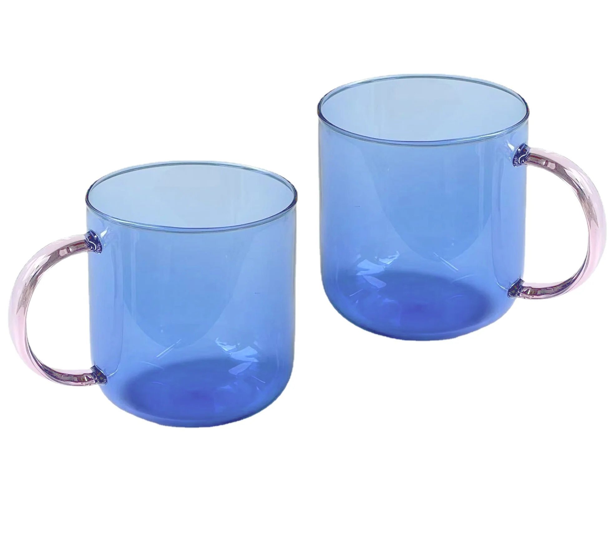 TWIN TWO-TONE GLASS CUP - Image 8