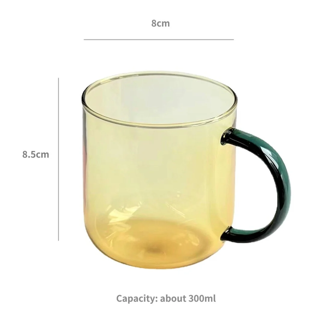Two-tone Glass Cup - Image 9