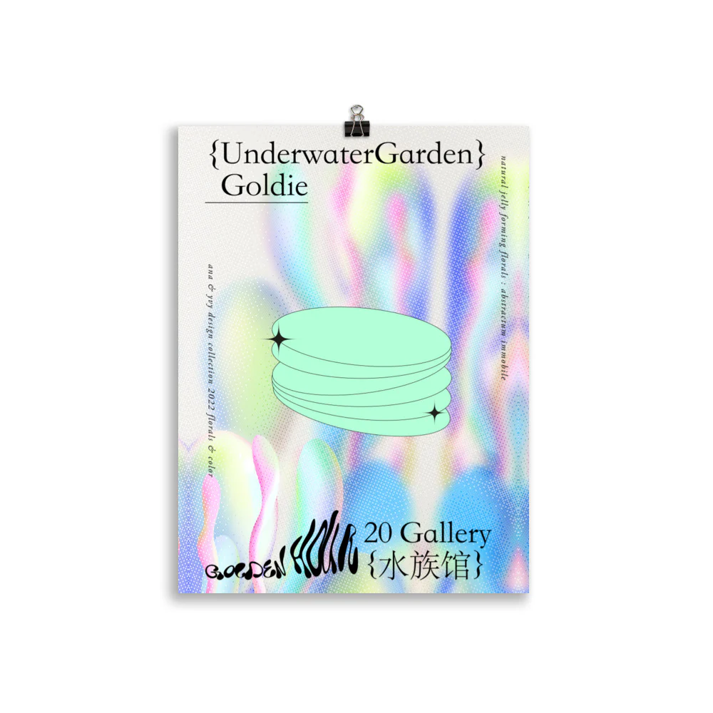 Underwater Garden Goldie - Mint - Image 3
