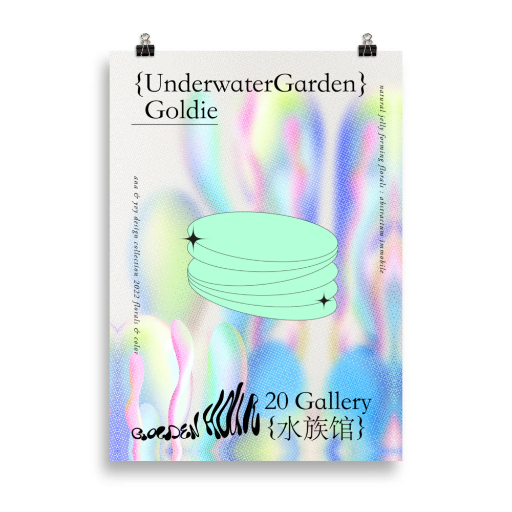 Underwater Garden Goldie - Mint - Image 4