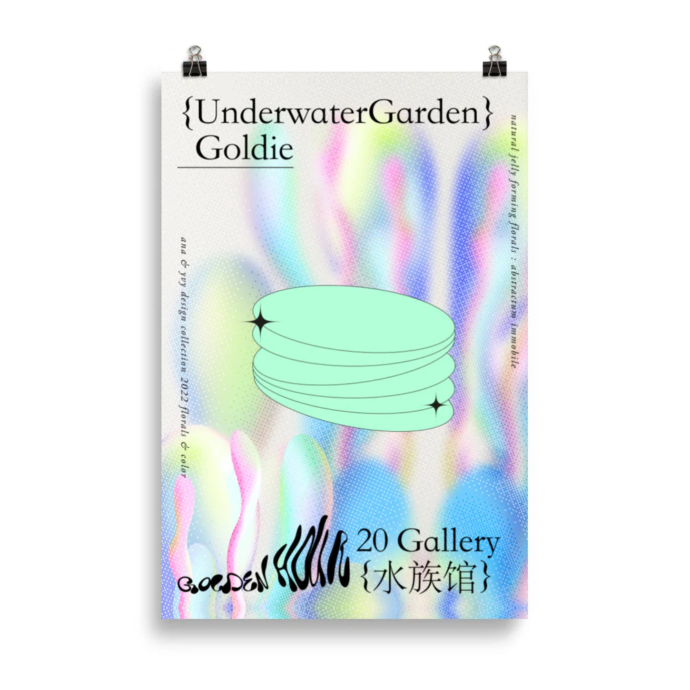Underwater Garden Goldie - Mint - Image 5