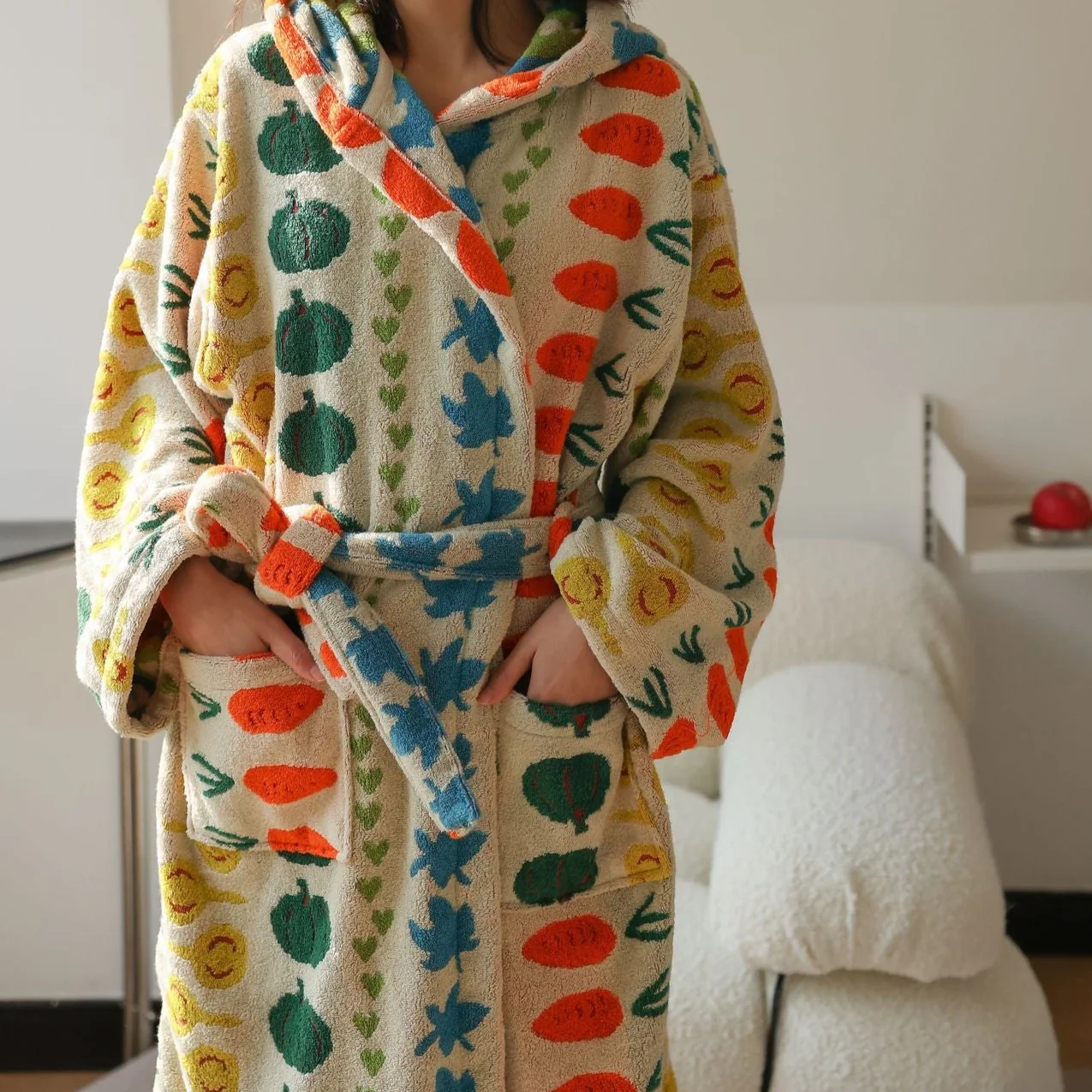 Veggies Bath Robe - Image 4