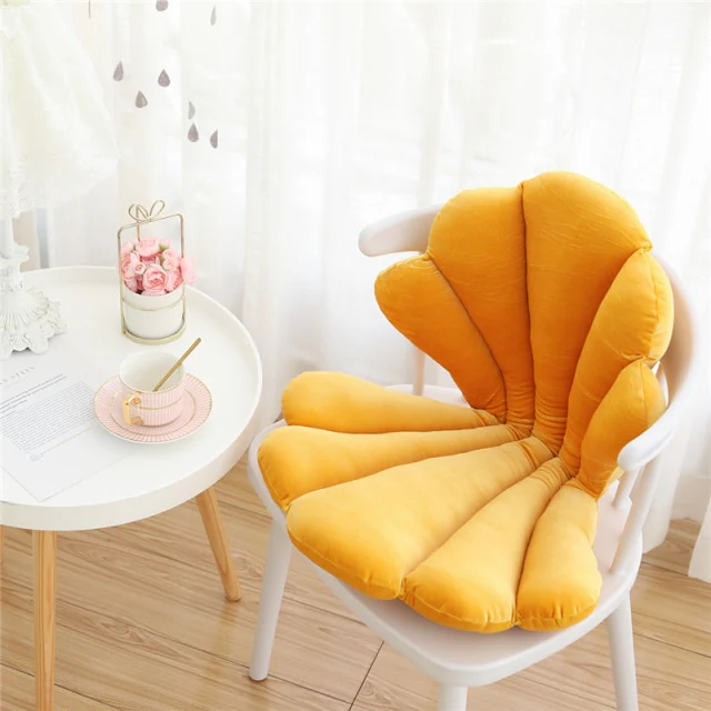 Velvet Shell Seat Cushion - Image 10