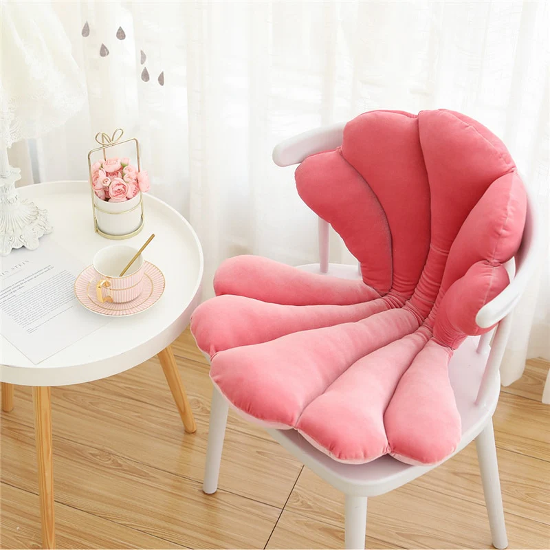 Velvet Shell Seat Cushion - Image 4