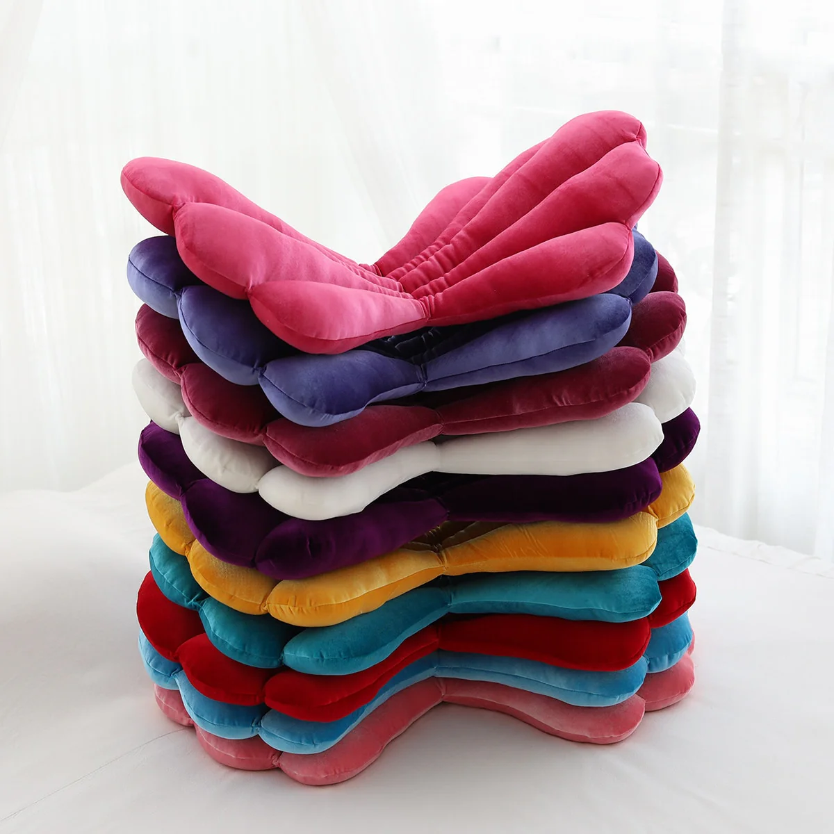 Velvet Shell Seat Cushion - Image 6