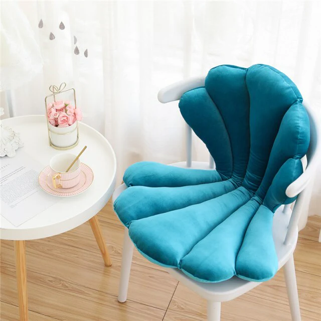 Velvet Shell Seat Cushion - Image 8
