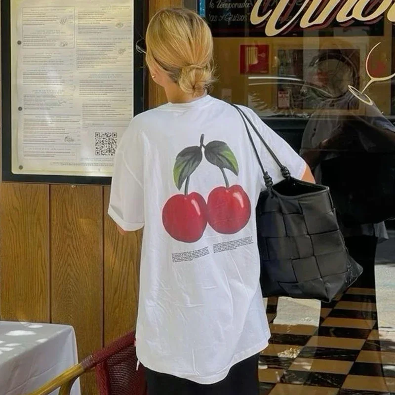 Vintage Cherry T-shirt - Image 2