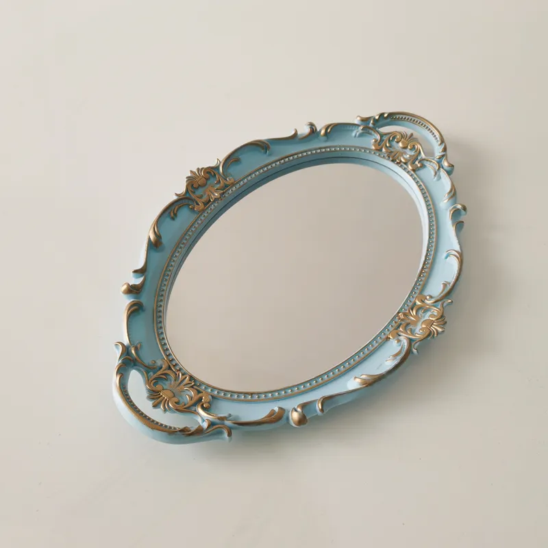 Vintage style mirror trays - Image 8