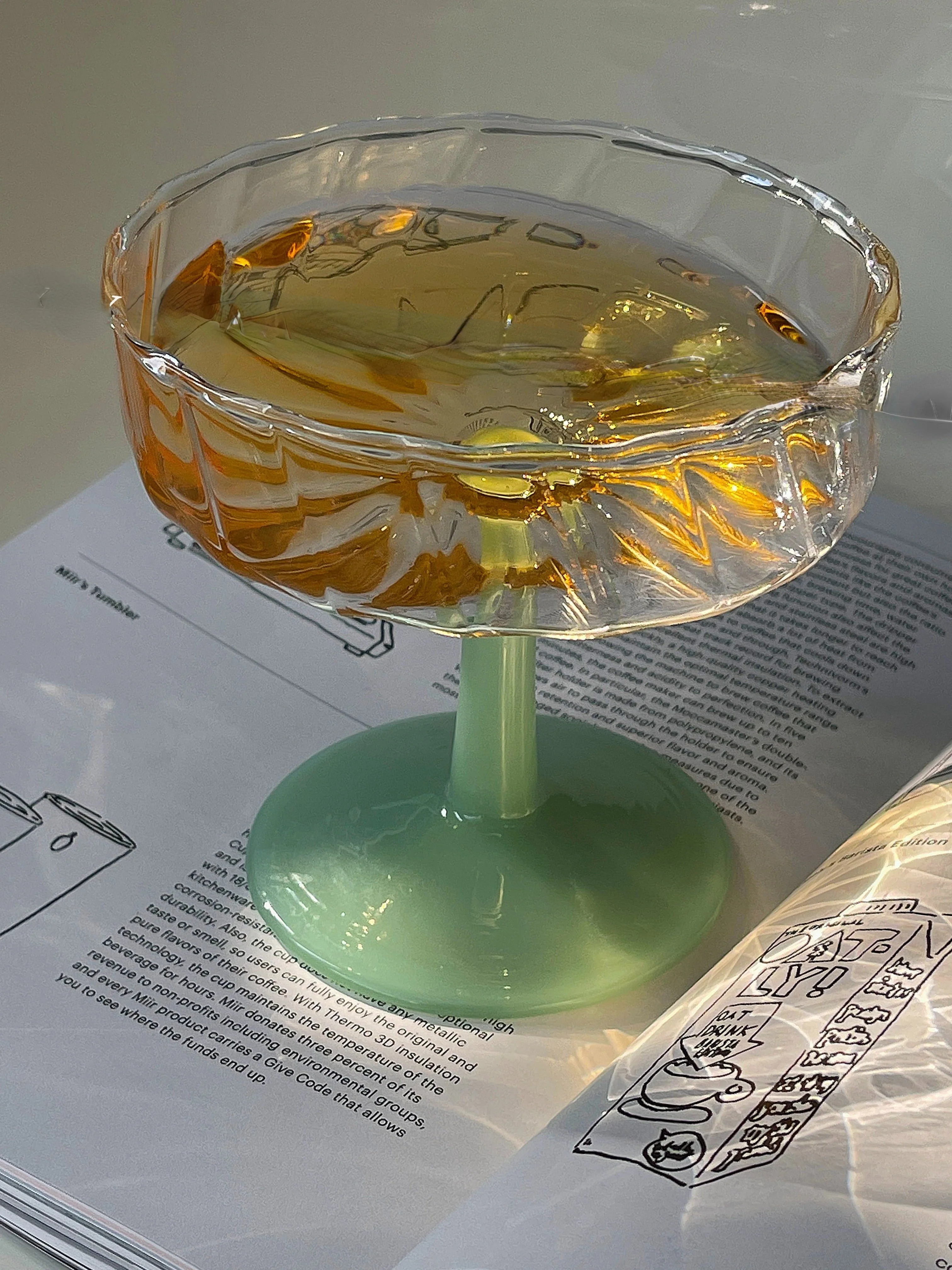 Vintage Style Wine Glass - Image 12