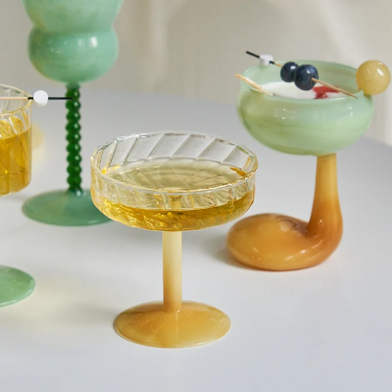Vintage Style Wine Glass - Image 6