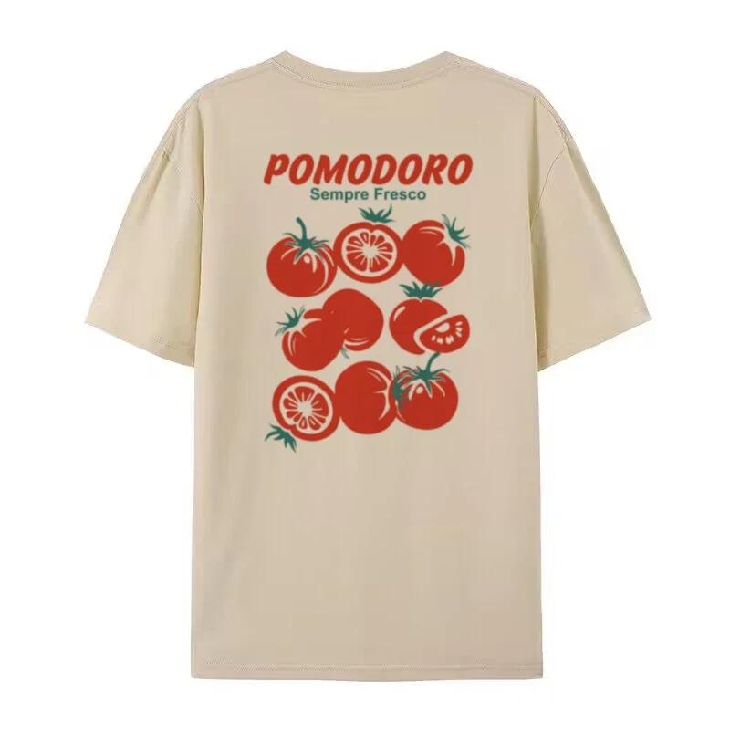 Vintage Tomato Graphic T-shirt - Image 5