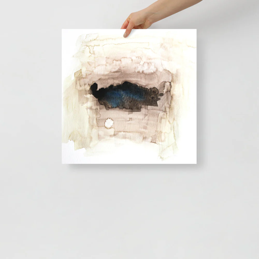 Watercolour Abstract Wall Art - Image 10