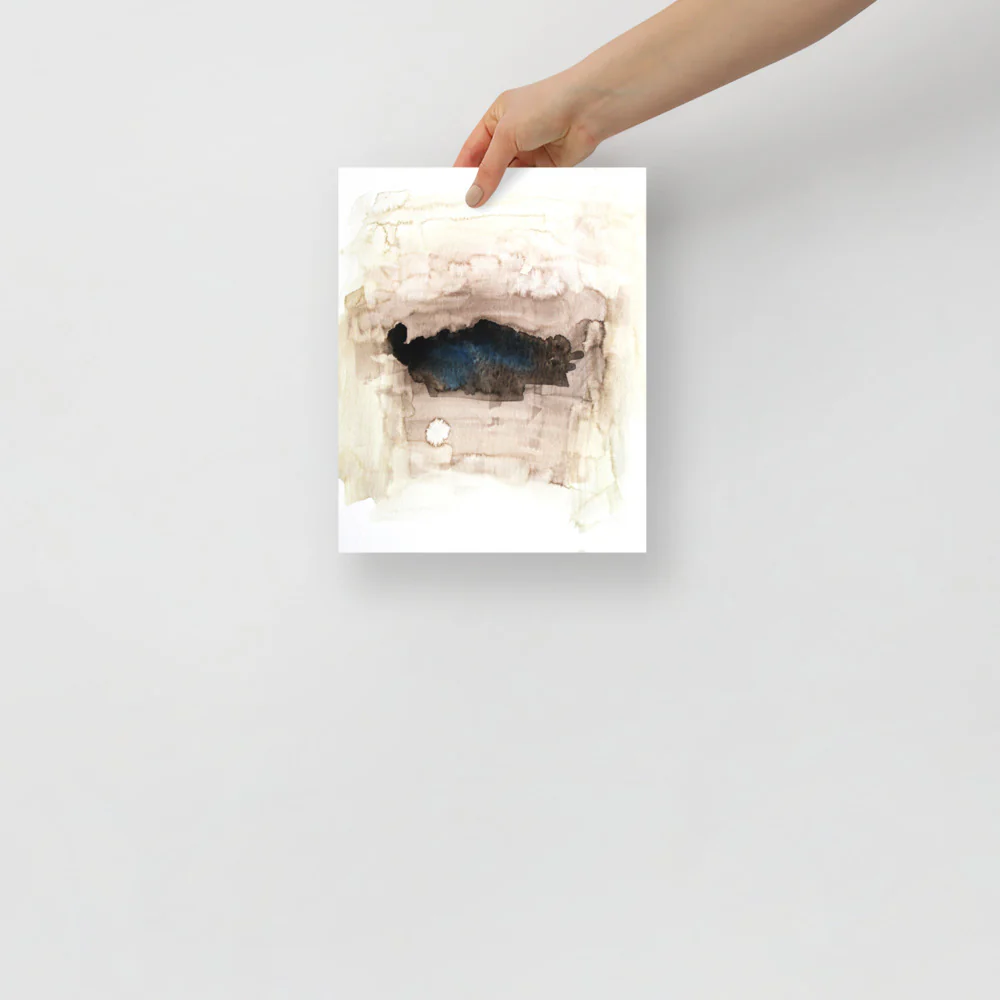Watercolour Abstract Wall Art - Image 2