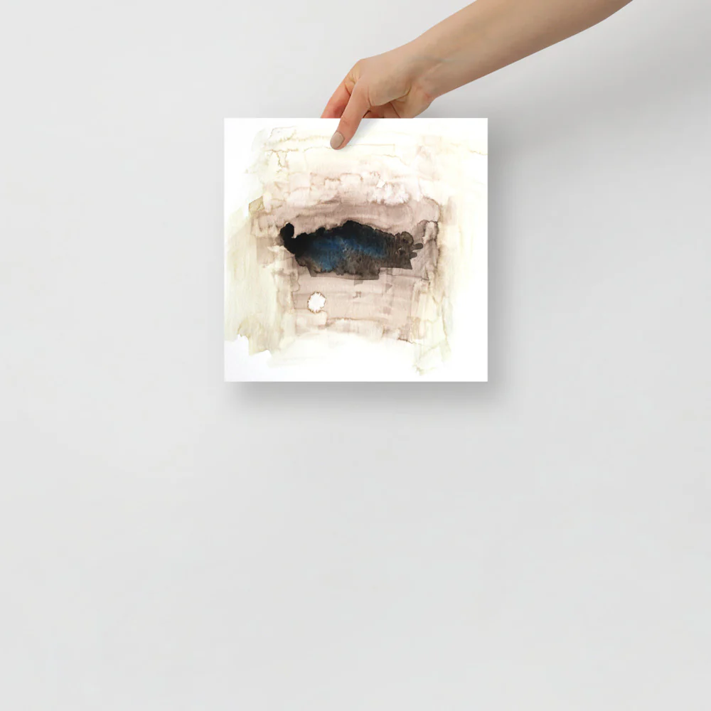 Watercolour Abstract Wall Art - Image 3