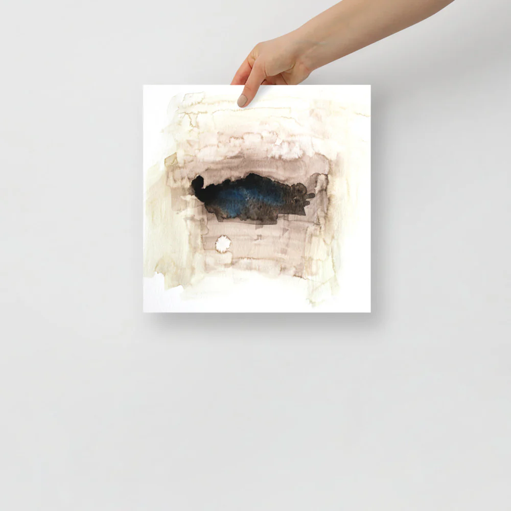 Watercolour Abstract Wall Art - Image 4