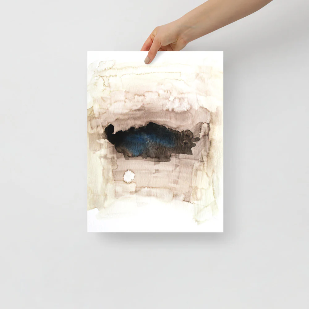 Watercolour Abstract Wall Art - Image 5