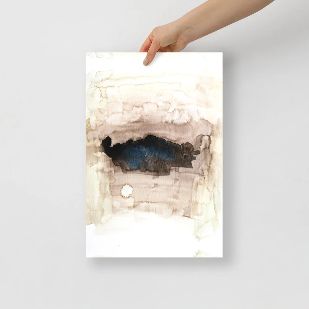 Watercolour Abstract Wall Art - Image 6