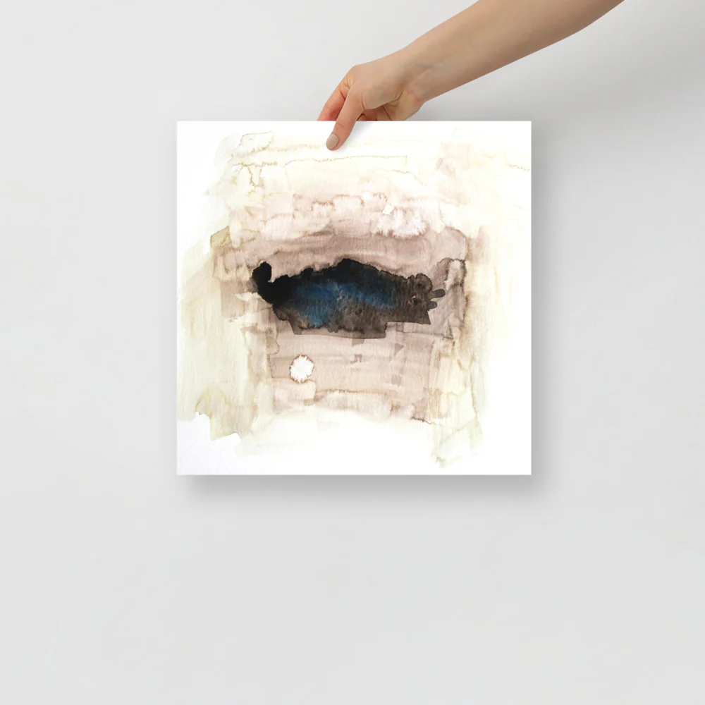 Watercolour Abstract Wall Art - Image 7