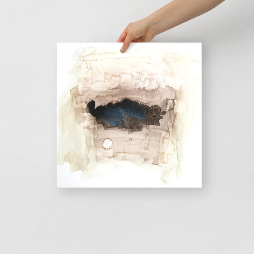 Watercolour Abstract Wall Art - Image 8