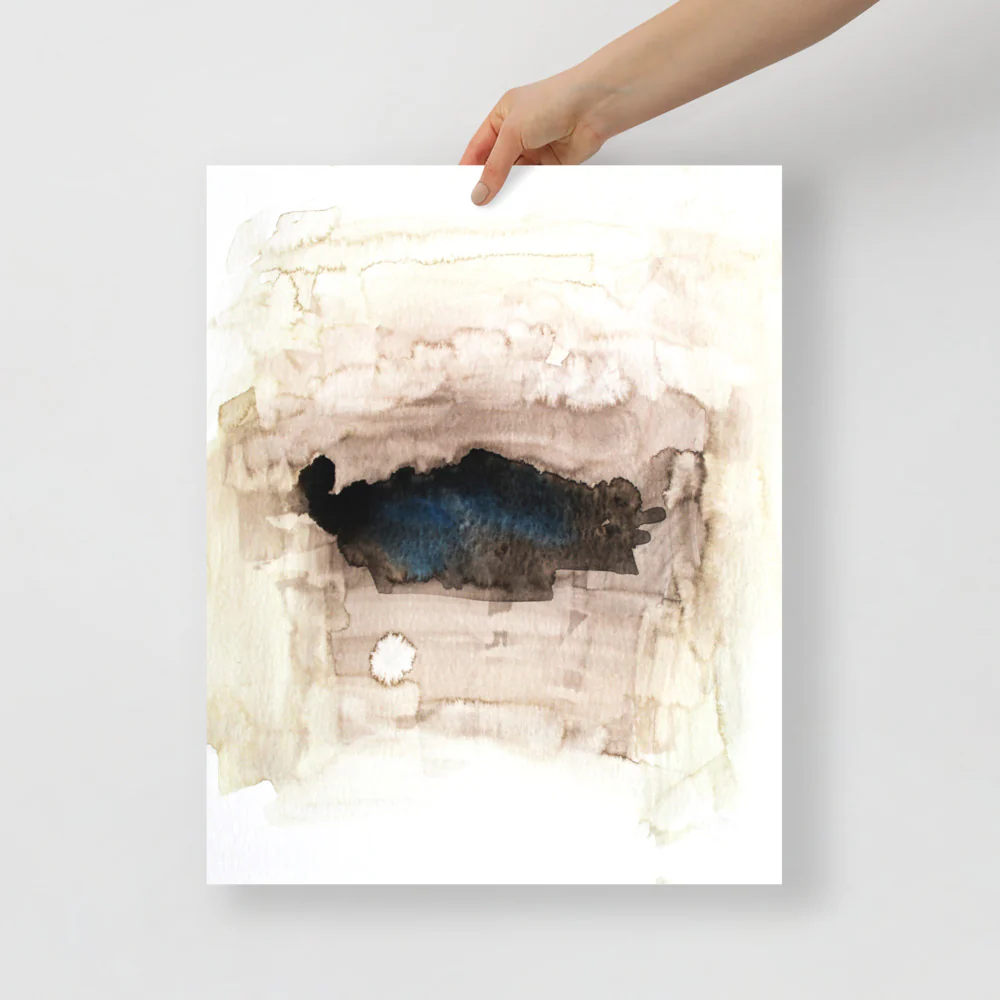 Watercolour Abstract Wall Art - Image 9