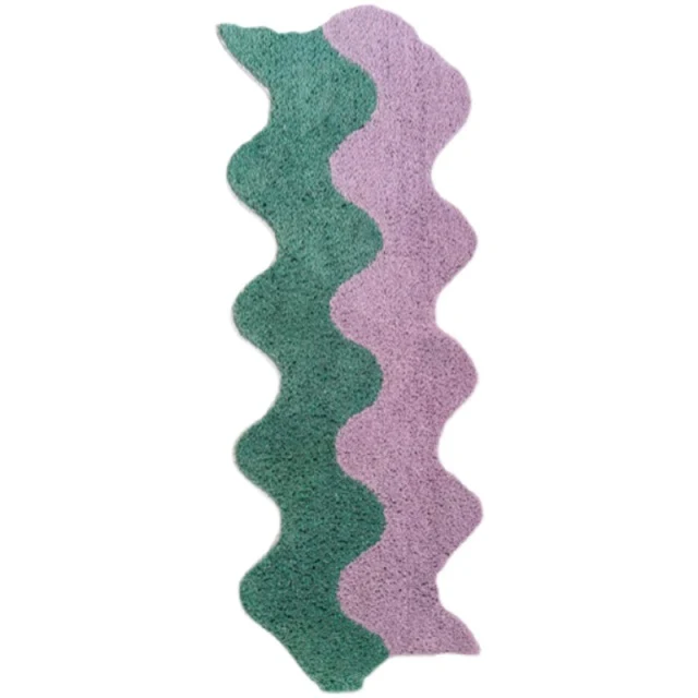 Wavy 2-toned Narrow Rug - Image 6