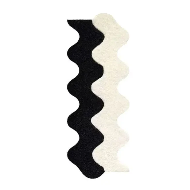 Wavy 2-toned Narrow Rug - Image 8