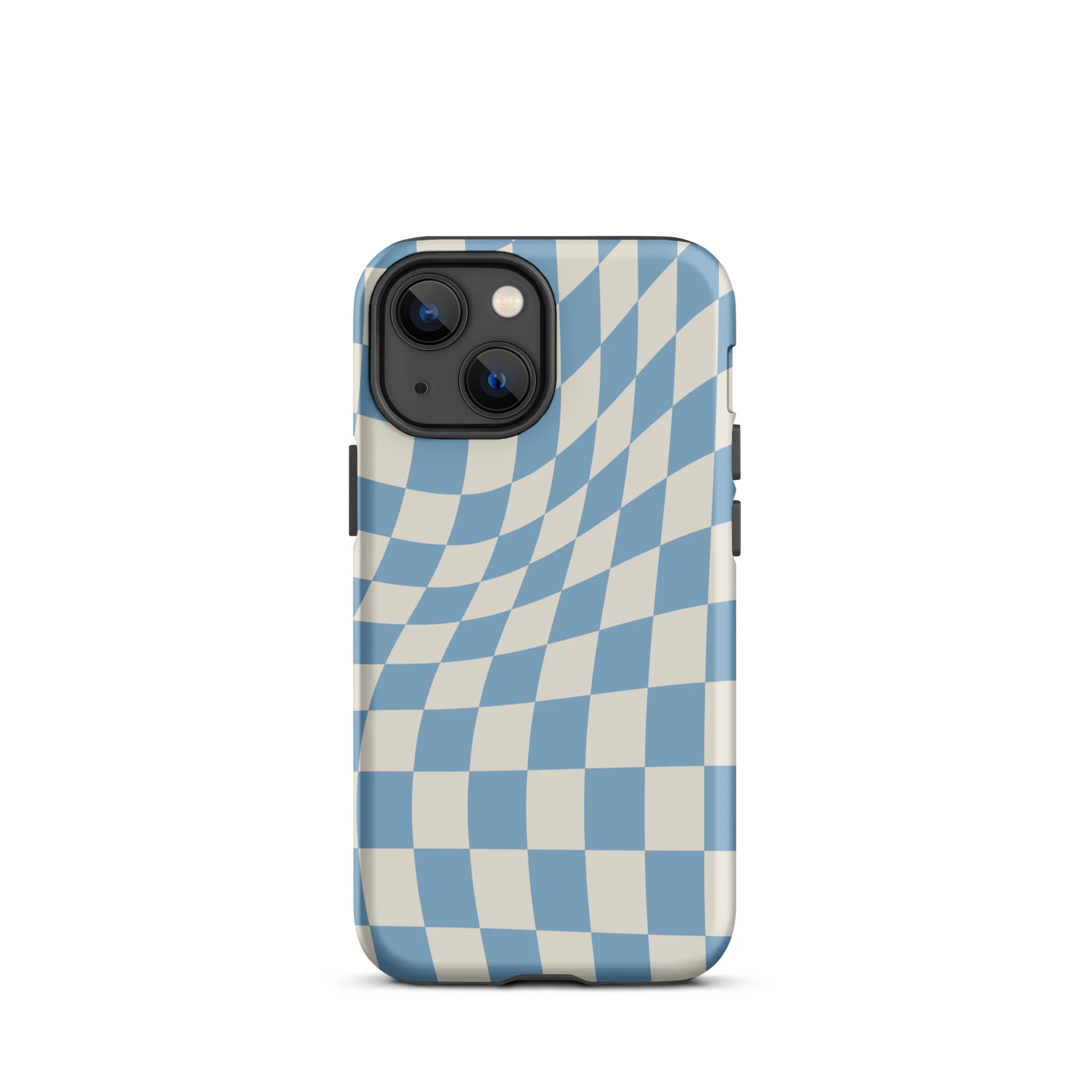Wavy Checker iPhone® Case - Sky Blue - Image 8