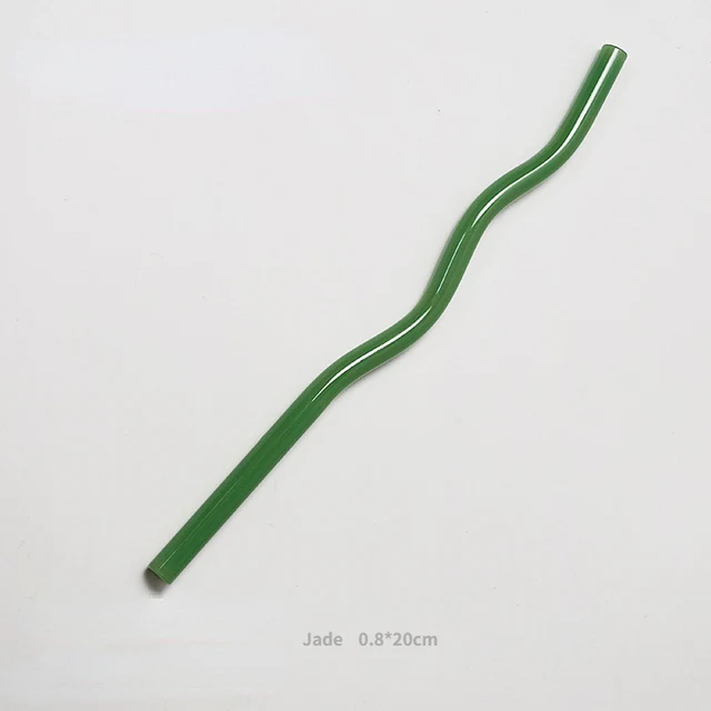Wavy Glass Straw - Image 11