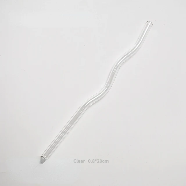 Wavy Glass Straw - Image 12