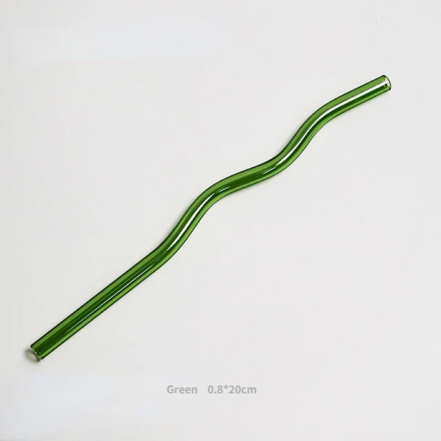 Wavy Glass Straw - Image 15
