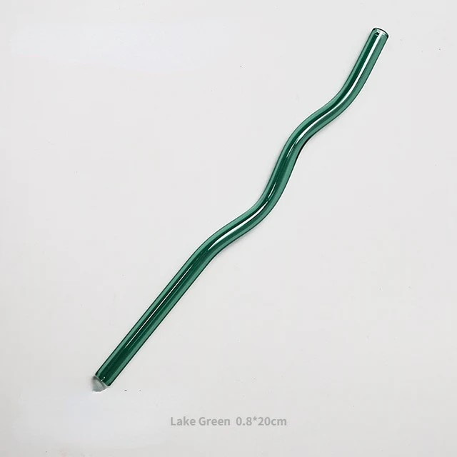 Wavy Glass Straw - Image 16