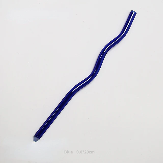 Wavy Glass Straw - Image 20