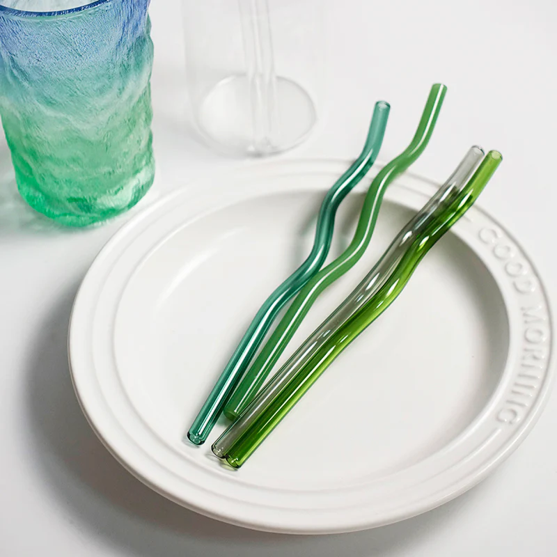 Wavy Glass Straw - Image 4